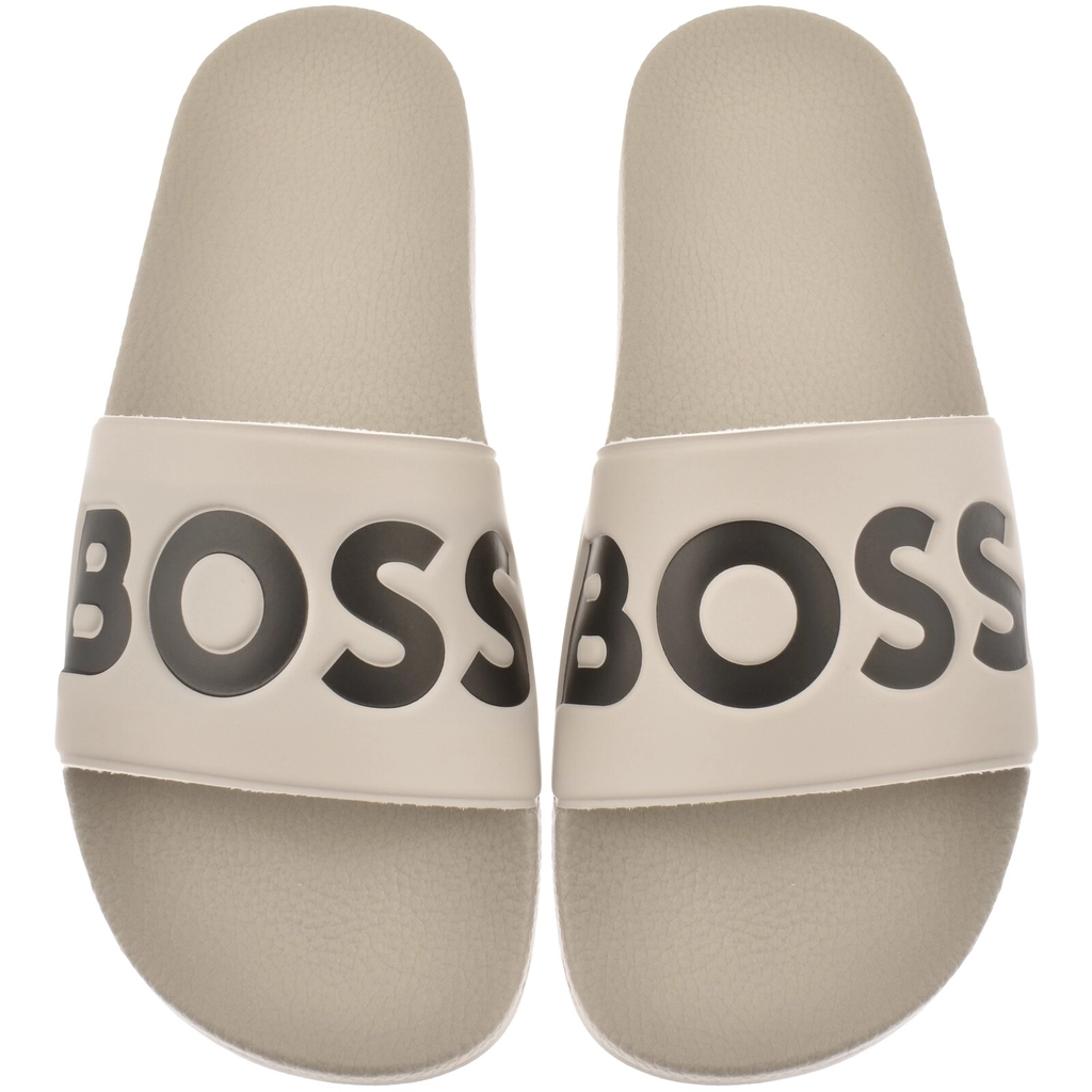 Hugo Boss BOSS Aryeh Sliders Open Beige